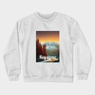 Keystone Colorado United States ski Crewneck Sweatshirt